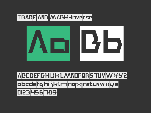 TRADE AND MARK-Inverse