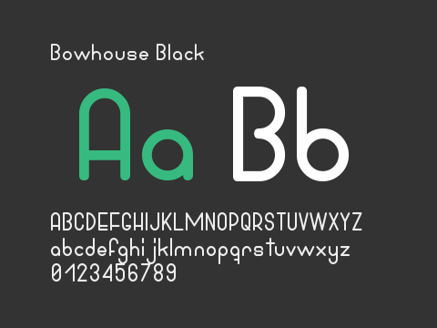 Bowhouse Black