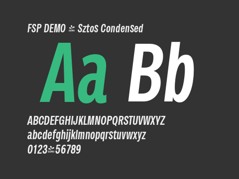 FSP DEMO - Sztos Condensed