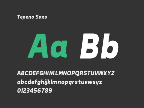 Tepeno Sans