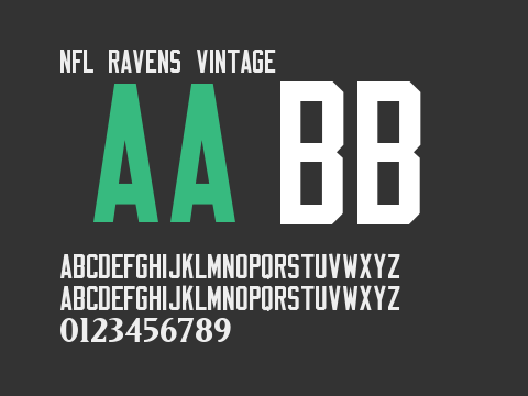 NFL Ravens Vintage