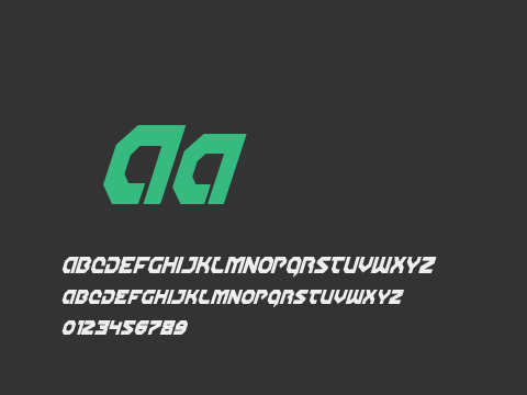 Gunner Storm Condensed Italic