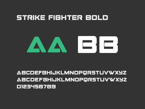 Strike Fighter Bold