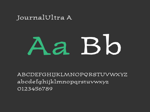 JournalUltra A