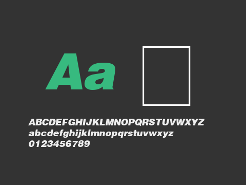 Helvetica-BlackItalic