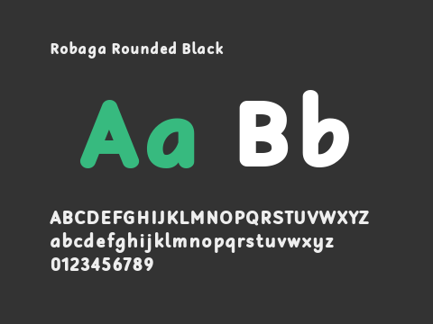 Robaga Rounded Black