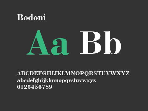 Bodoni