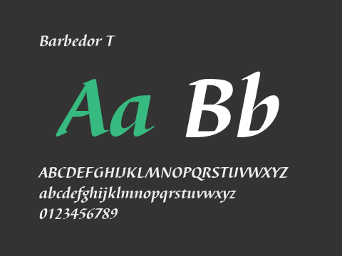 Barbedor T