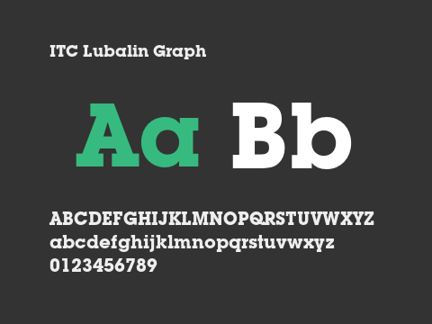 ITC Lubalin Graph