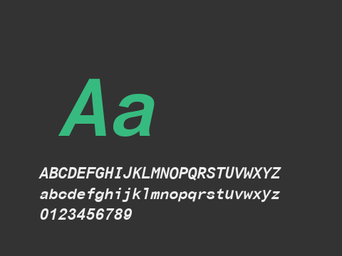 Arial Monospaced MT