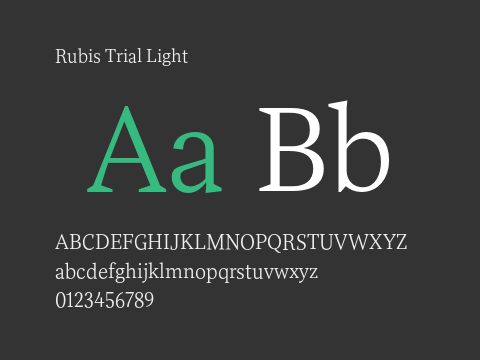 Rubis Trial Light