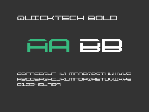 QuickTech Bold