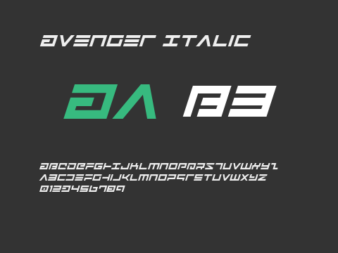 Avenger Italic