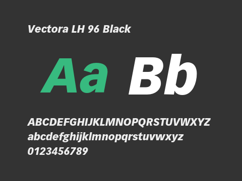 Vectora LH 96 Black