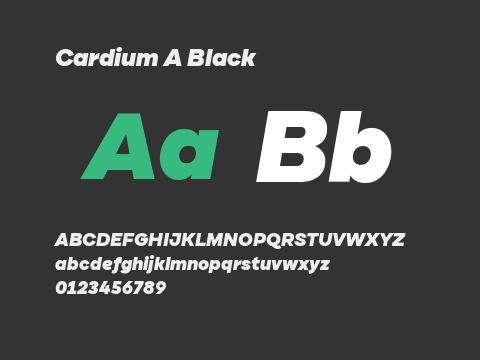 Cardium A Black