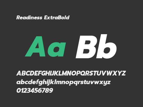 Readiness ExtraBold