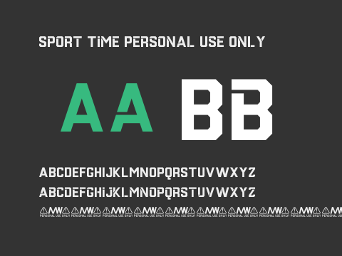 Sport Time Personal Use Only