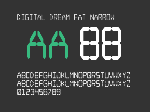 Digital dream Fat Narrow