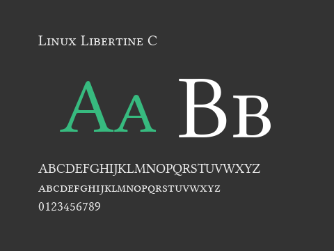 Linux Libertine C