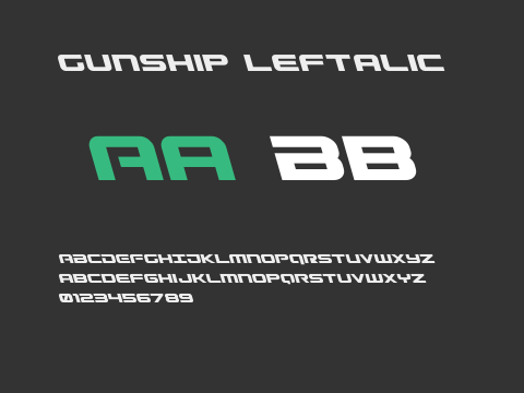 Gunship Leftalic