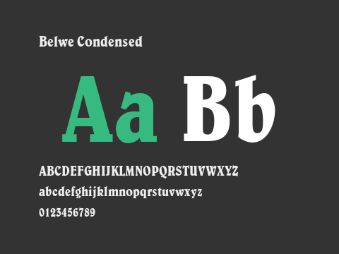 Belwe Condensed