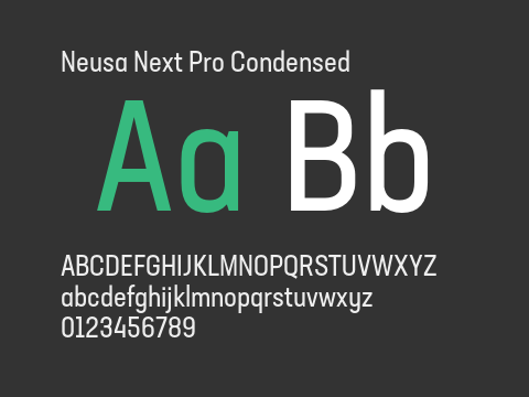 Neusa Next Pro Condensed