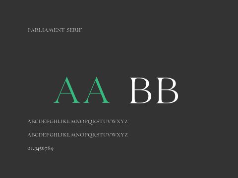 Parliament Serif