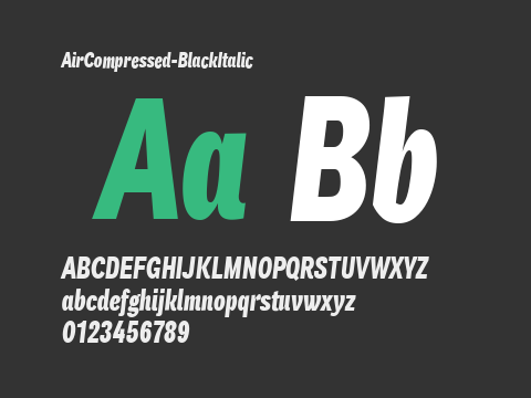 AirCompressed-BlackItalic