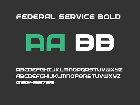 Federal Service Bold