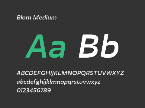 Blom Medium