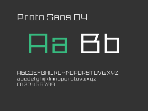 Proto Sans 04