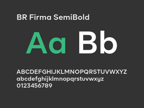 BR Firma SemiBold