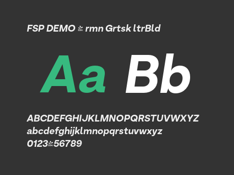 FSP DEMO - rmn Grtsk ltrBld