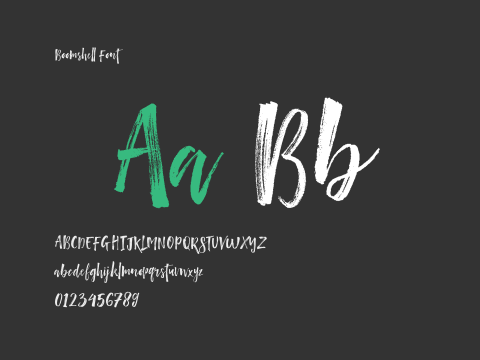 Boomshell Font