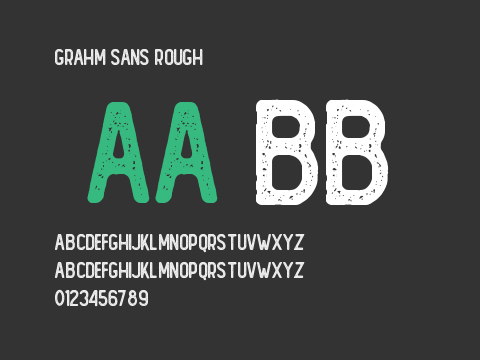 GRAHM Sans Rough