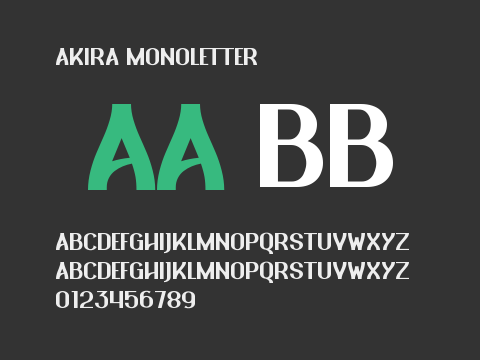 Akira Monoletter