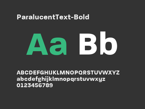 ParalucentText-Bold