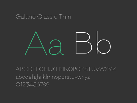 Galano Classic Thin