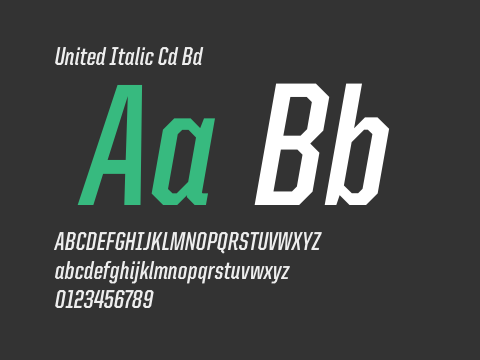 United Italic Cd Bd