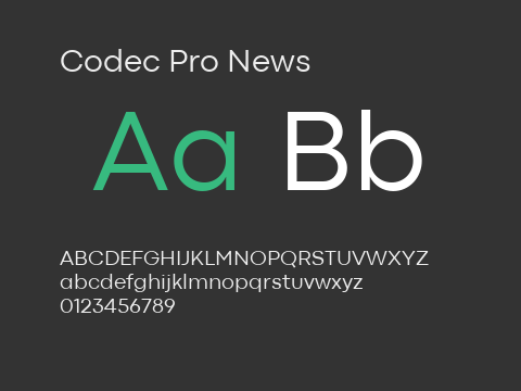 Codec Pro News