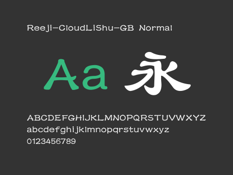 Reeji-CloudLiShu-GB Normal
