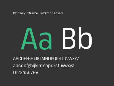 Pathway Extreme SemiCondensed