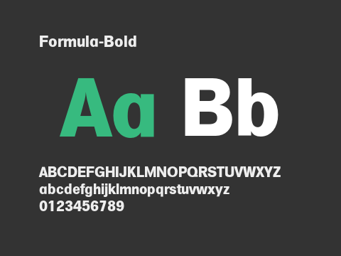 Formula-Bold