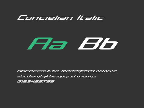 Concielian Italic