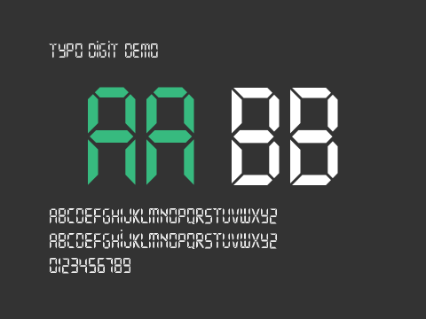 Typo Digit Demo