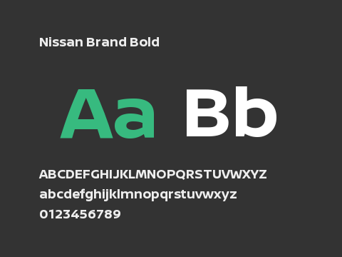 Nissan Brand Bold