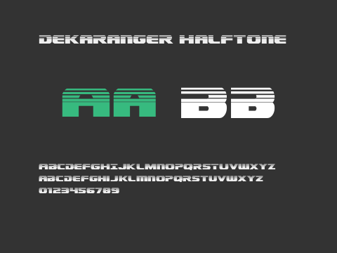 Dekaranger Halftone