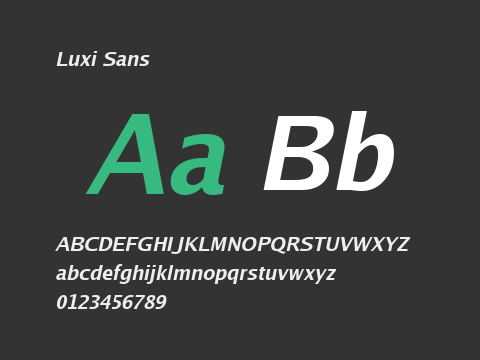 Luxi Sans