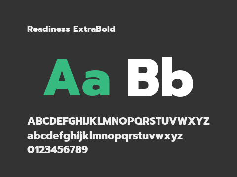 Readiness ExtraBold