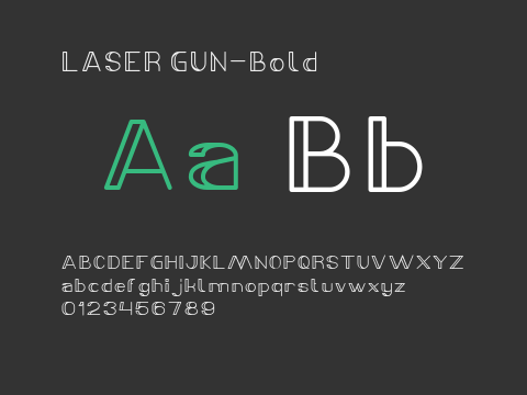 LASER GUN-Bold